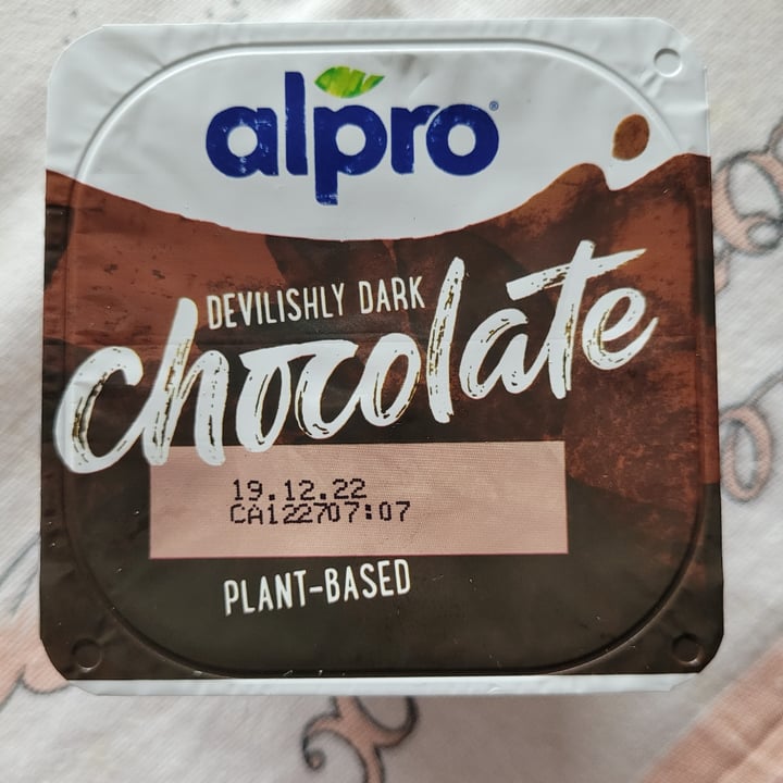 photo of Alpro Devilshly Dark Chocolate Plant-Based Dessert  shared by @sarafrighi on  28 Jun 2022 - review