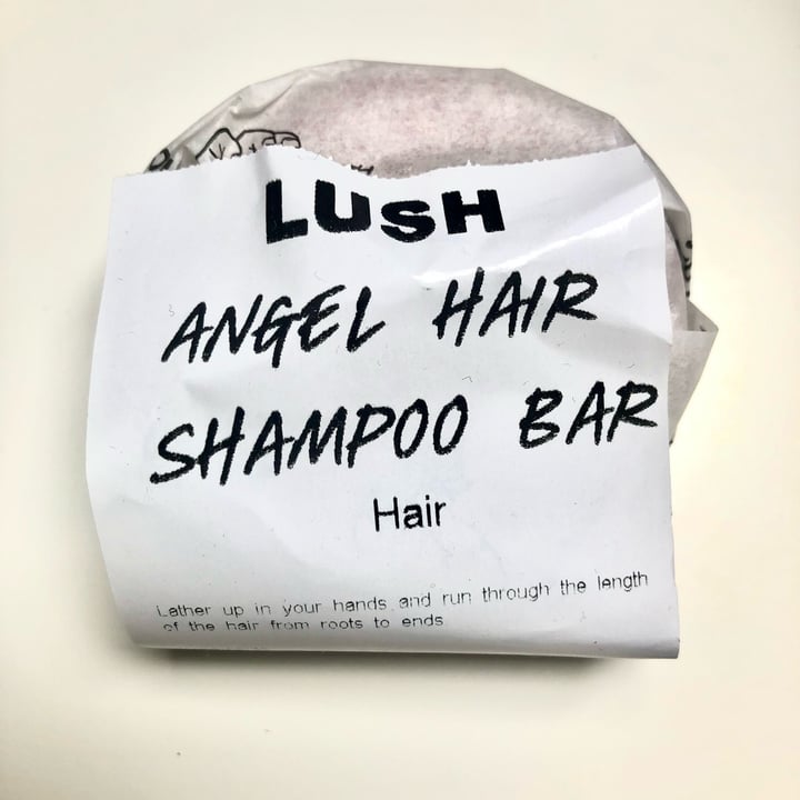 review photo of LUSH Fresh Handmade Cosmetics Angel Hair Shampoo Bar shared by @valm on 07 May 2022 - review
