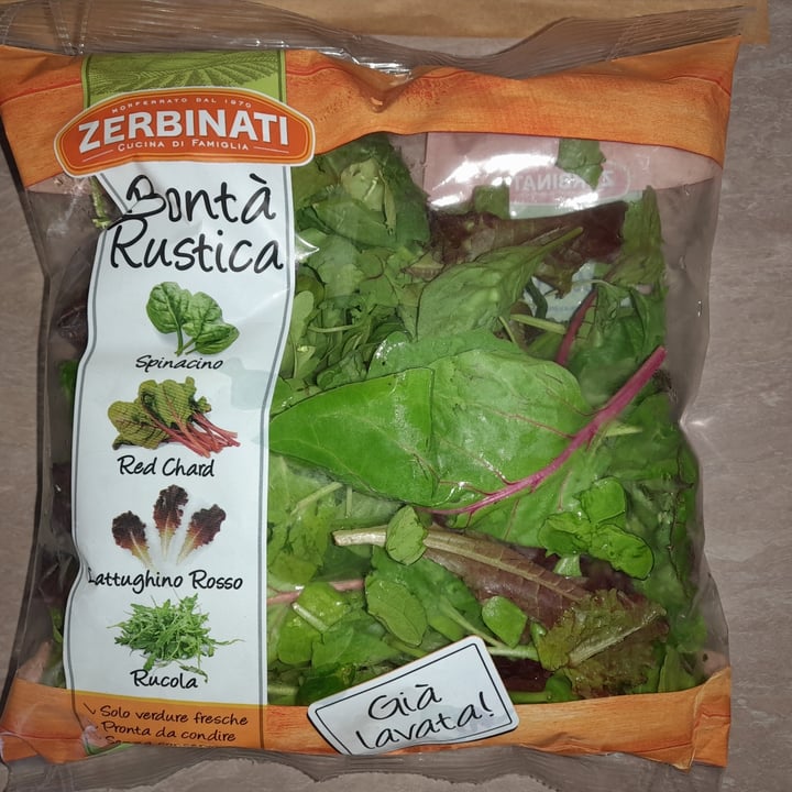 photo of Zerbinati Insalata Bontà Rustica shared by @alessandrabossolino on  25 Aug 2022 - review