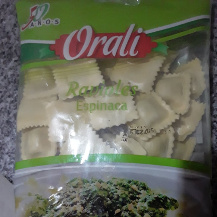 photo of Orali Ravioles de Espinaca envase Familiar shared by @belencardozo on  19 Jul 2020 - review