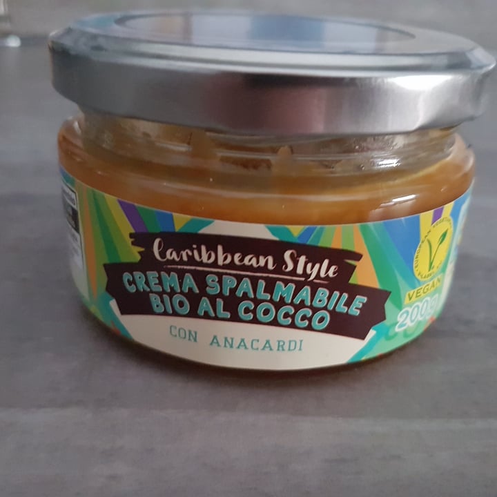 review photo of Caribbean Style Crema Spalmabile Bio Al Cocco Con Anacardi shared by @saraveg92 on 15 Sep 2021 - review