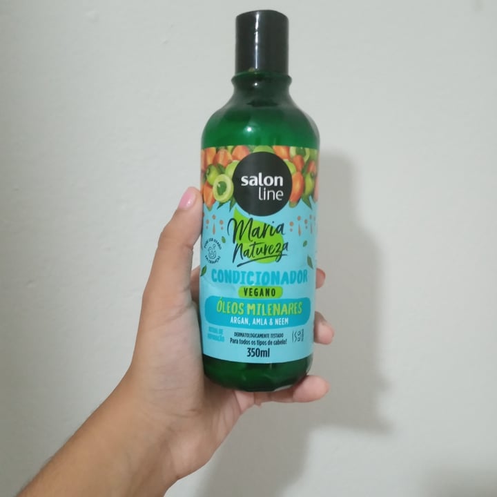 photo of Salon line Maria natureza shampoo e condicionador shared by @larissa13 on  09 Jan 2022 - review