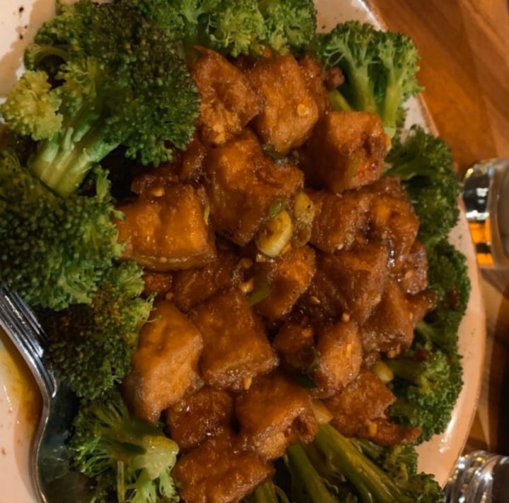 photo of P.F. Chang's Ma Po Tofu shared by @meeganthevegan on  23 Nov 2019 - review