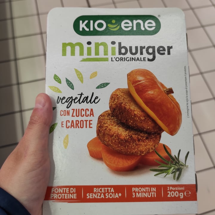 photo of Kioene Mini Burger Zucca E Carote shared by @daniela94 on  07 May 2022 - review