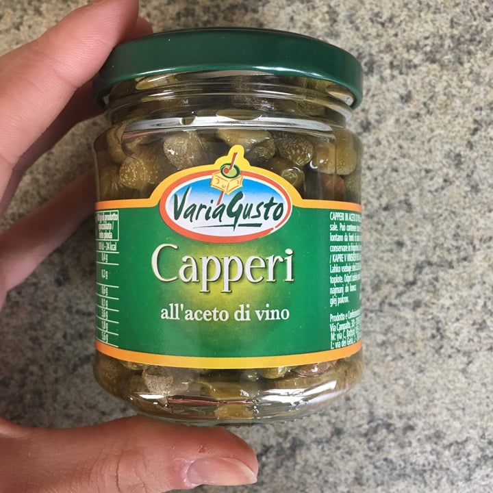 photo of Varia gusto Capperi all’aceto di vino shared by @morganaaa on  25 Feb 2021 - review