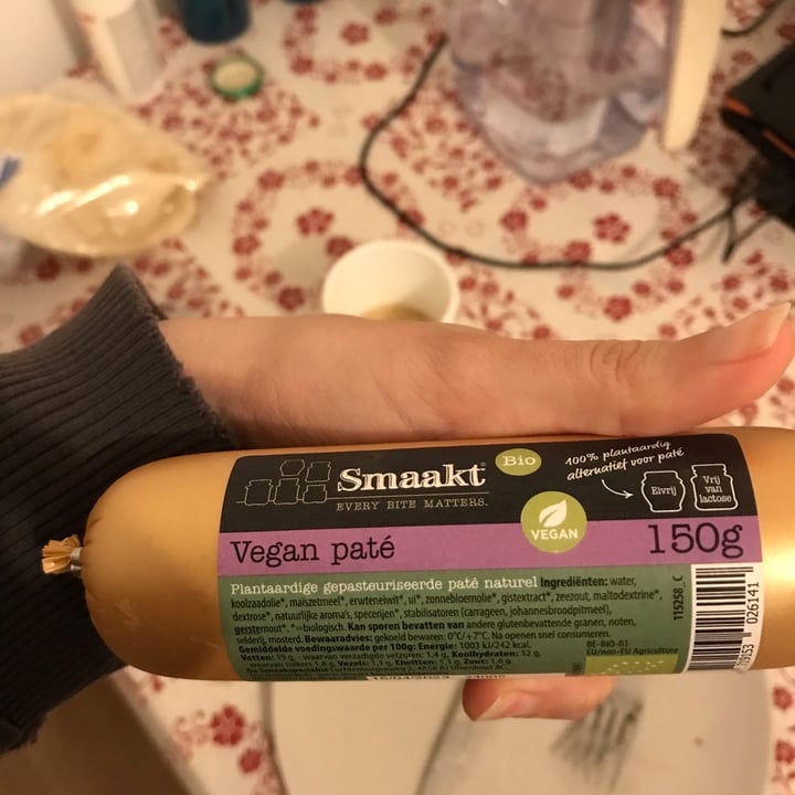 photo of Smaakt Vegan Paté shared by @sarar90 on  28 Nov 2022 - review