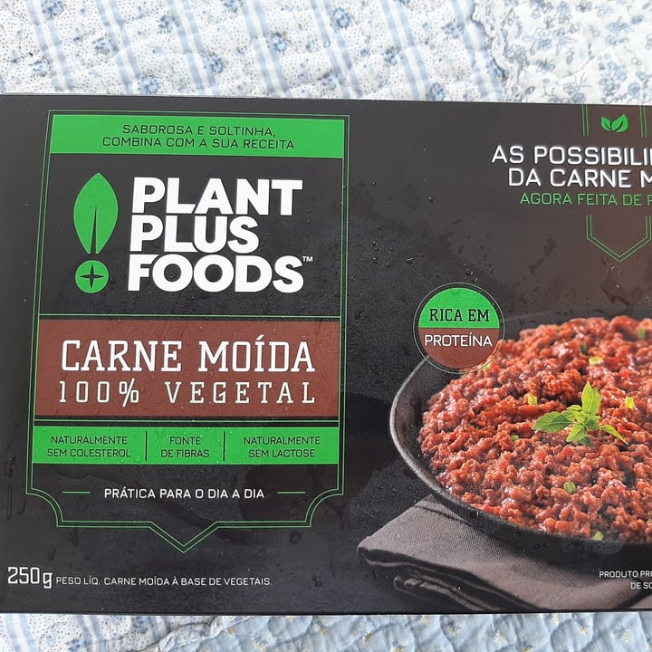 photo of Plant Plus Foods Carne moída 100% vegetal shared by @pietrovinhola on  29 Oct 2022 - review