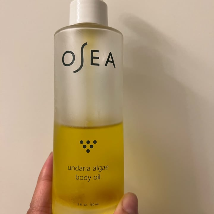 photo of osea undaria algae body oil shared by @berryveganplanet on  18 Sep 2022 - review