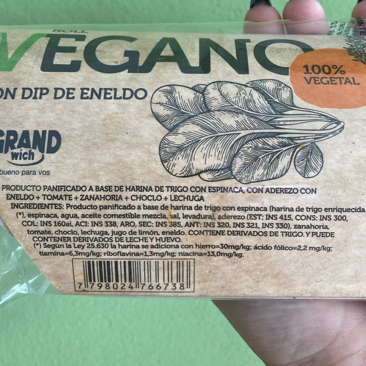 review photo of Grand wich Roll con dip de eneldo shared by @camidi on 16 Mar 2022 - review