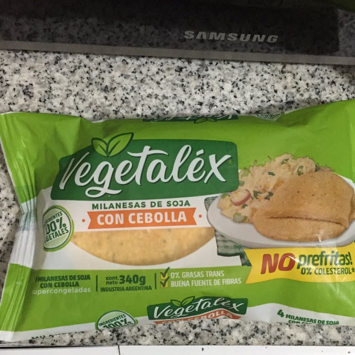 photo of Vegetalex Milanesa De Soja Con Cebolla shared by @lolimiqueo on  08 Feb 2021 - review