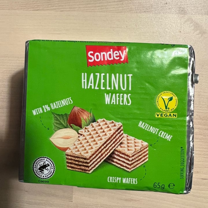 photo of Sondey Hazelnut wafers shared by @maggiekoglot on  06 Feb 2022 - review