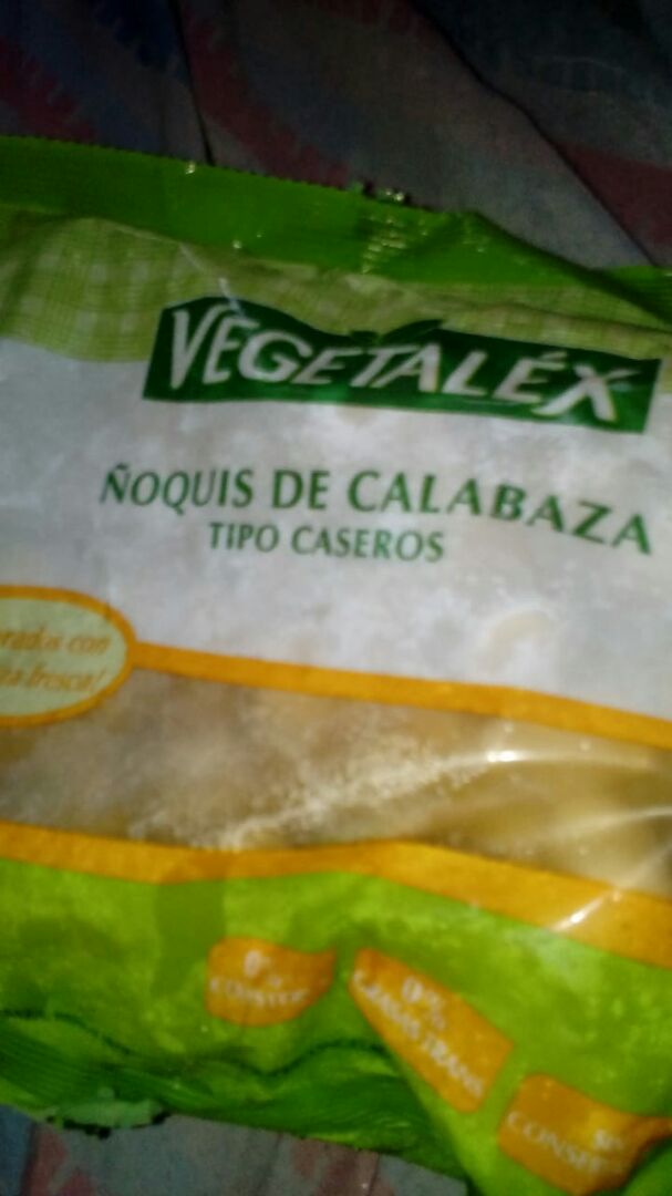 photo of Vegetalex Ñoquis de Calabaza shared by @catita19 on  20 Aug 2019 - review