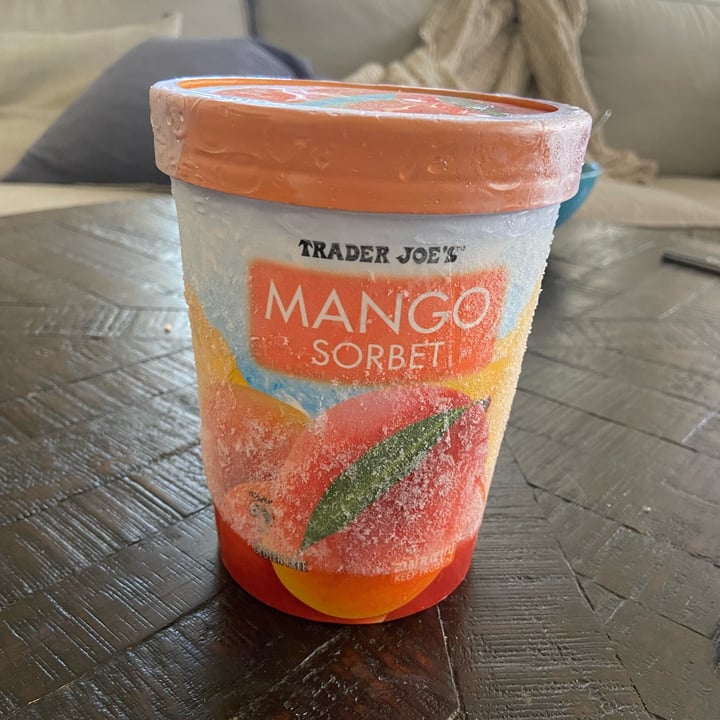 photo of Trader Joe's Mango Sorbet shared by @anna-vegan2021 on  24 Mar 2022 - review
