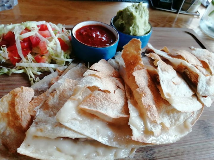 review photo of Burning Arrow Spur Steak Ranch Chicken & Cheese Quesadillas shared by @marinette on 01 Nov 2019 - review