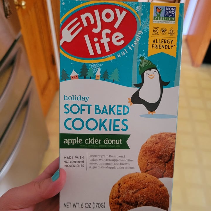 photo of Enjoy Life Apple Cider Donut Soft Baked Cookies shared by @veganwildflower on  22 Sep 2021 - review