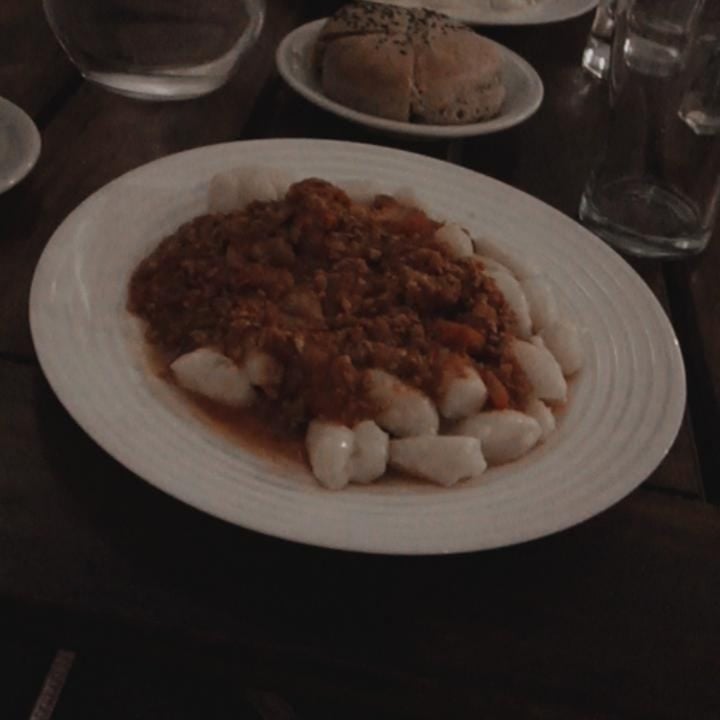 review photo of Hevalê Cocina Vegana y Vegetariana (Ahora Sattva es Hevalê) Ñoquis de papa shared by @vegan0000 on 02 Sep 2020 - review