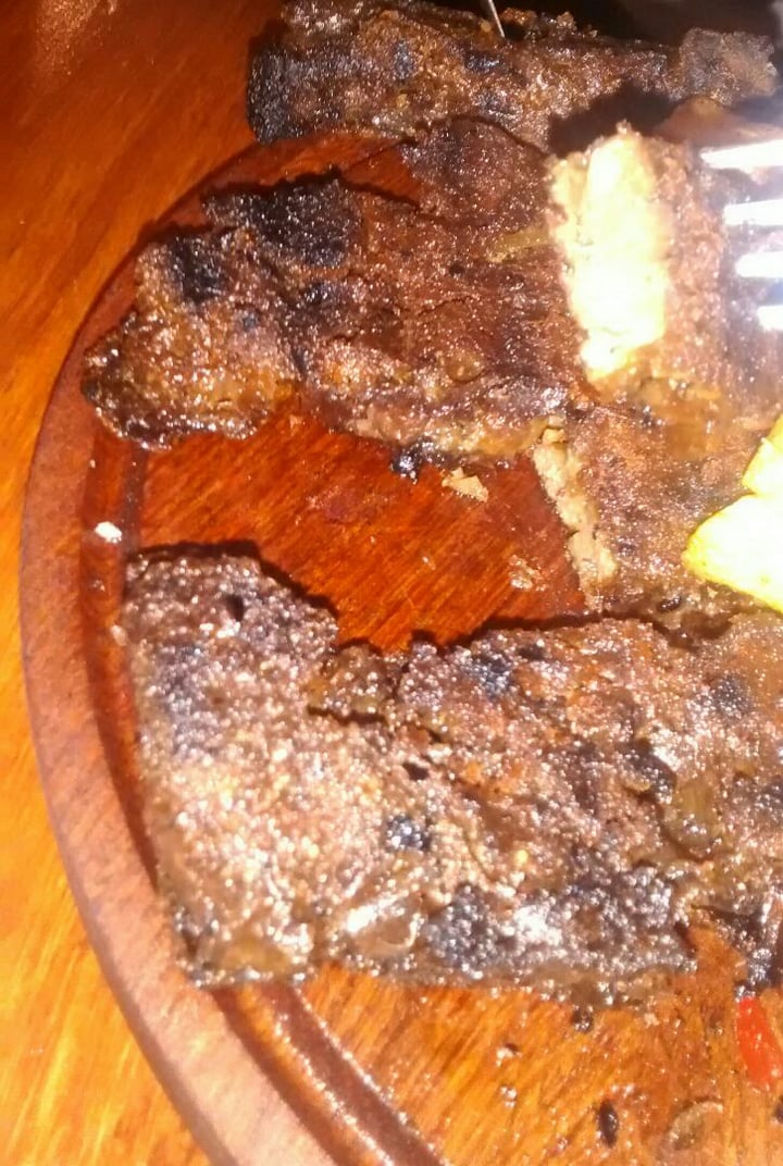 review photo of La Reverde Parrillita Vegana Vacío de Seitán a la parrilla con papas shared by @bichpich on 01 Dec 2019 - review