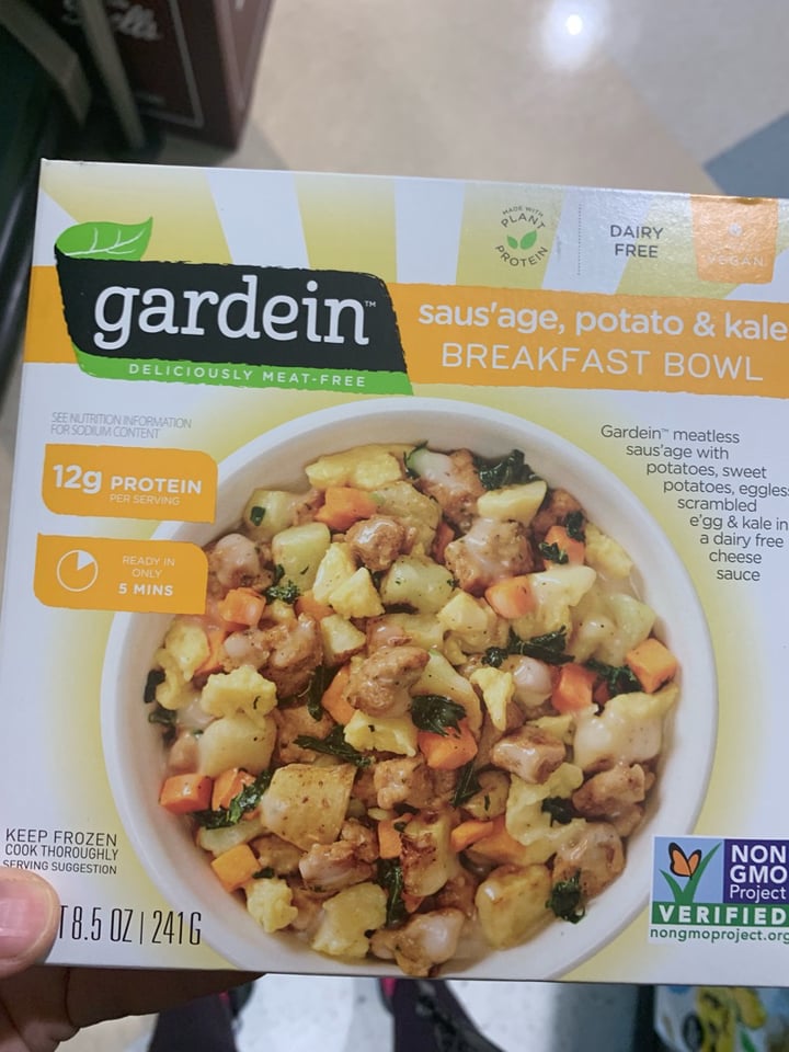 photo of Gardein Saus’age, Potato & Kale Breakfast Bowl shared by @melissanelson13 on  22 Dec 2019 - review