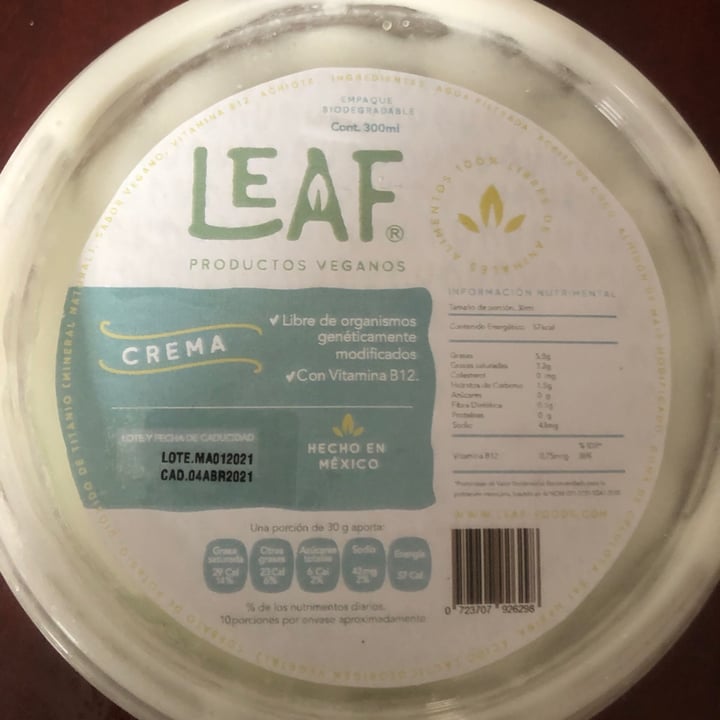 photo of Leaf Crema shared by @rooockd on  25 Jan 2021 - review