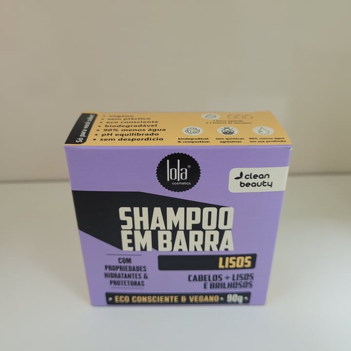 photo of Lola Cosmetics Shampoo Em Barra Lisos shared by @anape on  14 May 2022 - review