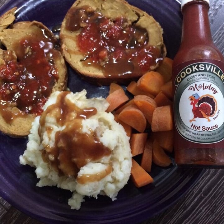 review photo of Tofurky Plant-Based Roast & Wild Rice Stuffing shared by @jamiejack on 15 Jun 2021 - review