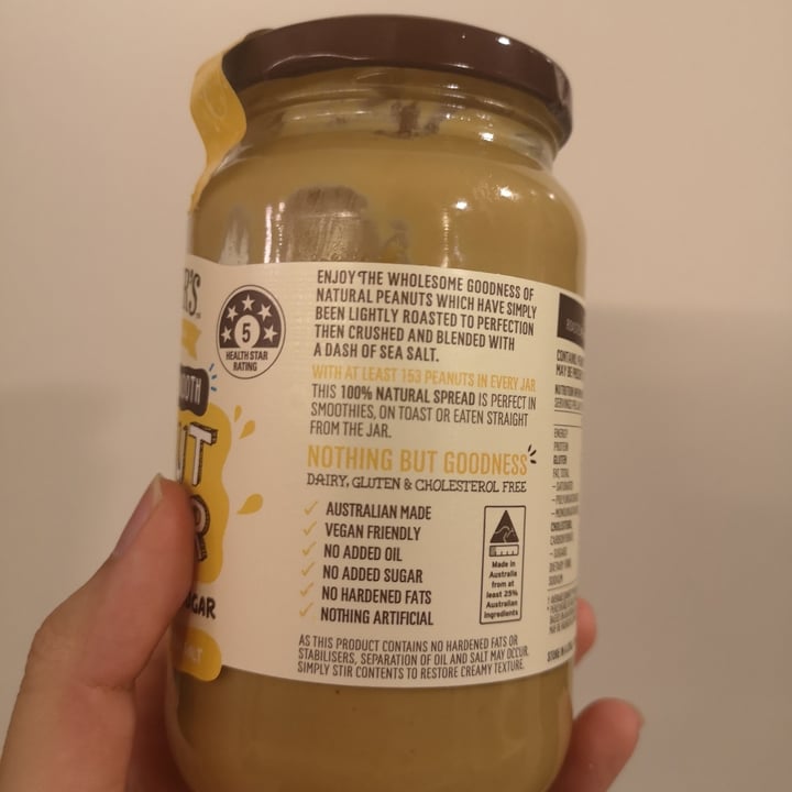 photo of Mayver's Peanut Butter - Smooth shared by @savk0h on  13 Jun 2022 - review