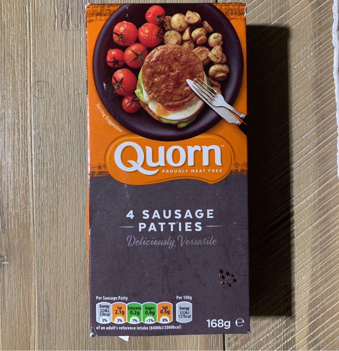 Sausage patties from Quorn - Vegan Product Reviews & Ratings | abillion