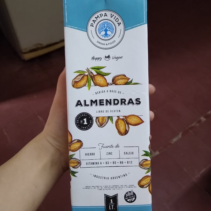 photo of Pampa Vida Leche de Almendras Original shared by @almapalermo on  14 Oct 2020 - review