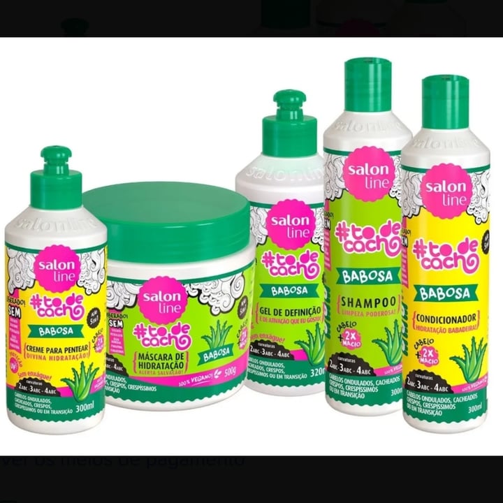 review photo of Salon line #To de cacho gel de definição Babosa shared by @izadora on 22 Apr 2022 - review