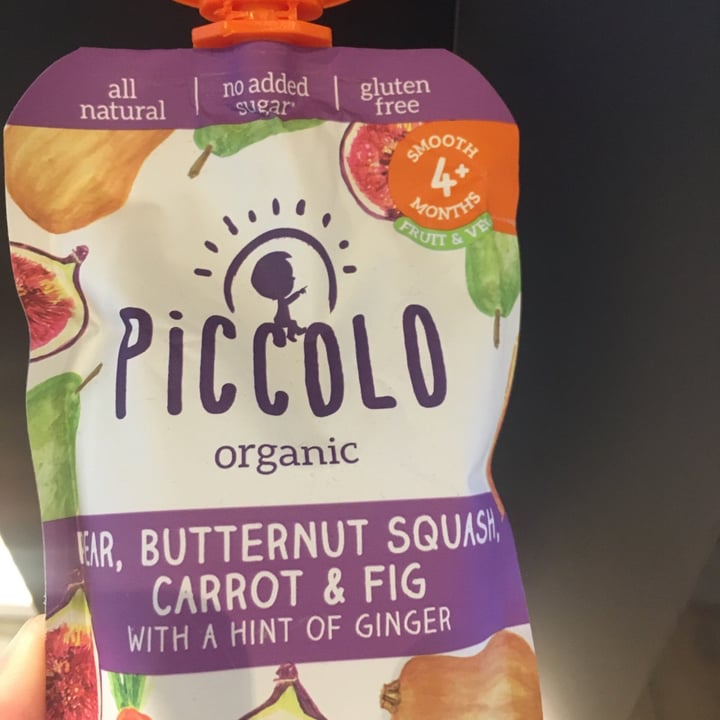 review photo of Piccolo Pear, butternut squash, carrot and fig baby drink shared by @grasseater on 27 Jun 2020 - review
