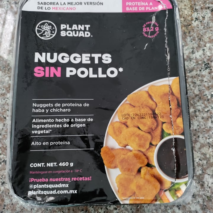 photo of Plant Squad Nuggets sin pollo shared by @jossiearlette on  24 Sep 2022 - review
