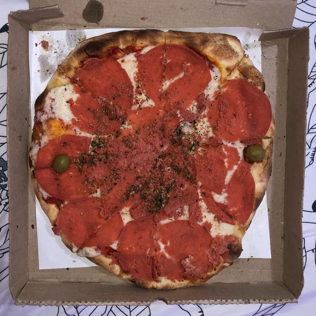 Photo of the dish “Pizza Jamón Y Quesofu”