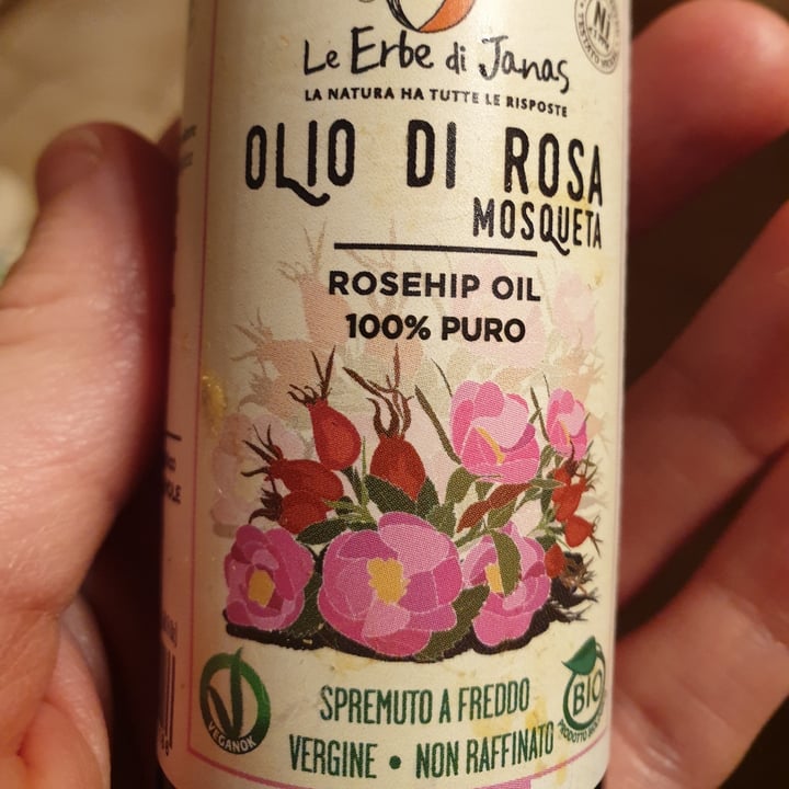 photo of Le Erbe di Janas Olio di rosa Mosqueta shared by @mari-hola on  14 Feb 2022 - review