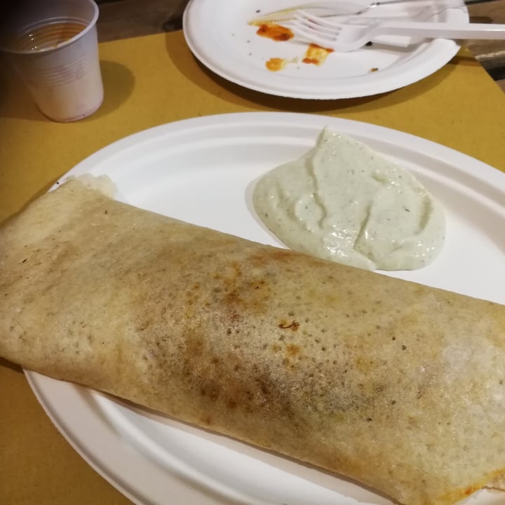 photo of Vega Food Roma Dosa con verdure saltate shared by @francesnincarbone on  18 Sep 2021 - review