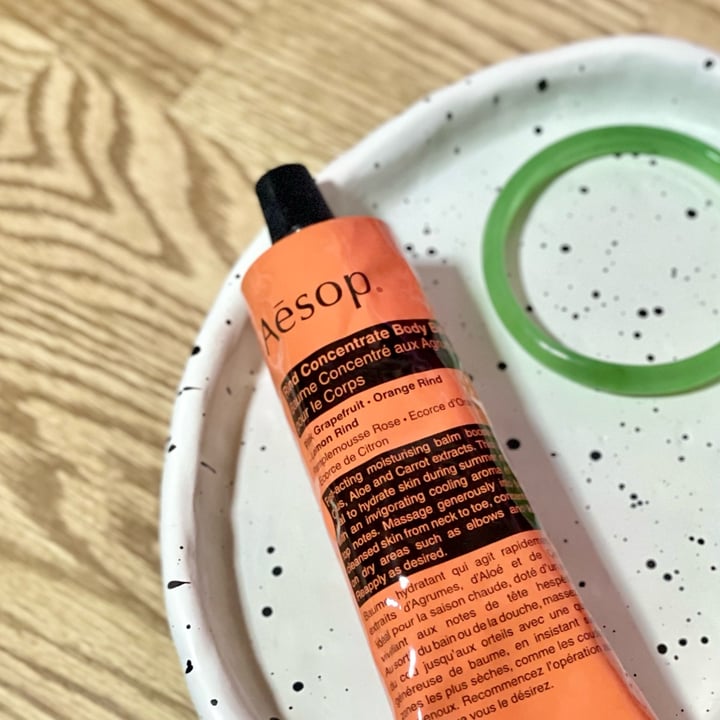 photo of Aēsop Rind Concentrate Body Balm shared by @simhazel on  12 Feb 2022 - review