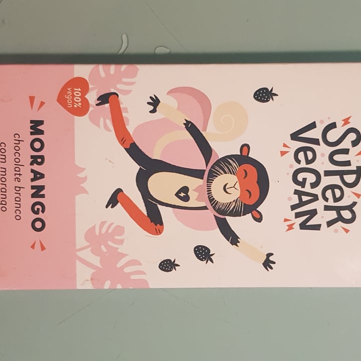review photo of Super Vegan Barra de chocolate - Morango shared by @amanti-cozinhavegana on 30 Sep 2022 - review