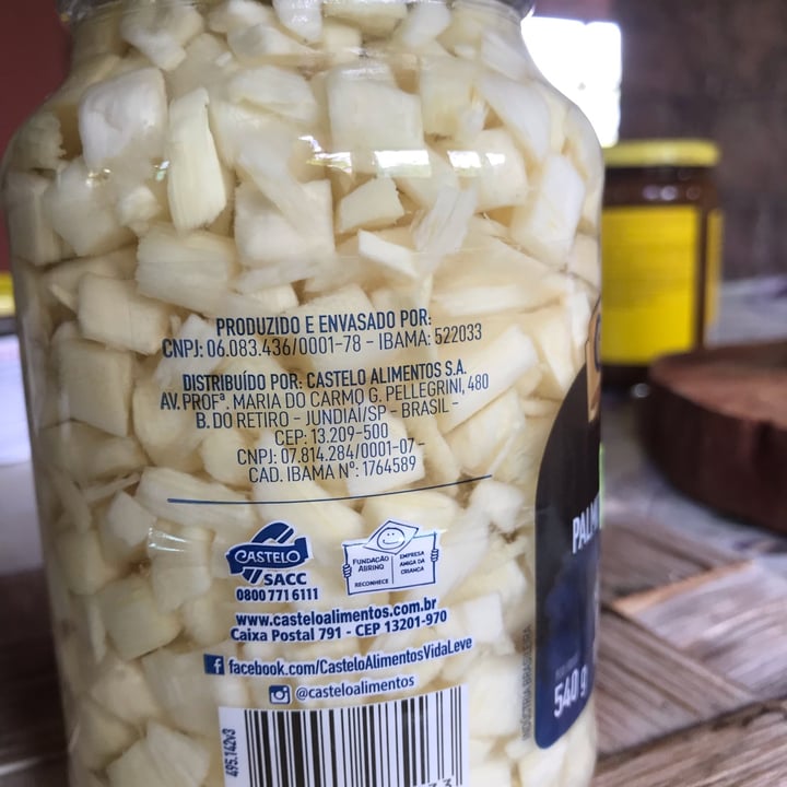 review photo of castelo Palmito Pupunha Picado shared by @grubel on 14 May 2022 - review