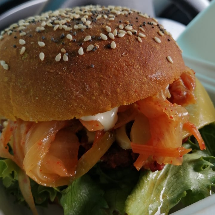 photo of The Kind Kitchen Kimch'eese Burger shared by @ragmahe on  08 Aug 2020 - review