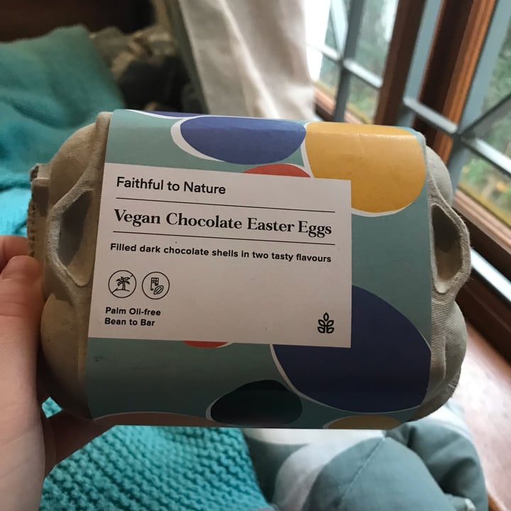 review photo of Faithful to Nature Vegan chocolate Easter eggs shared by @katews on 14 Jun 2022 - review