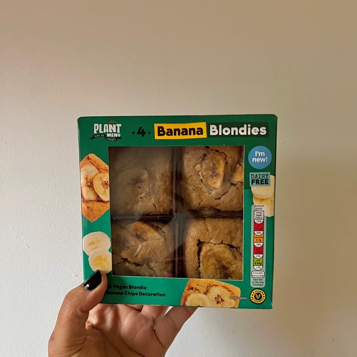 review photo of Plant Menu Banana blondies shared by @devineoleary on 02 Jan 2022 - review