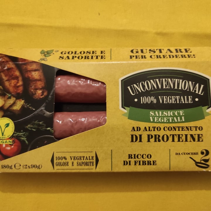 review photo of Unconventional Salsicce Vegetali shared by @disordjne on 29 Oct 2022 - review
