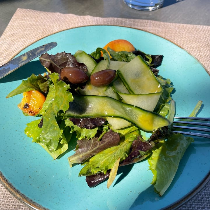 photo of Baracoa skiathos Cucumber And Peach Salad shared by @thehumblechickpea on  14 Jul 2022 - review
