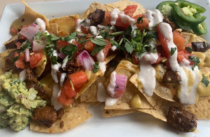 review photo of Three Carrots Fountain Square Vegan Notchos shared by @allhess on 05 Mar 2020 - review