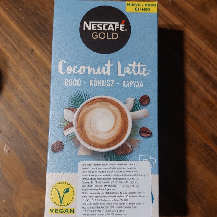 photo of Nescafé Coconut latte shared by @mikaeladinuto on  23 Feb 2022 - review