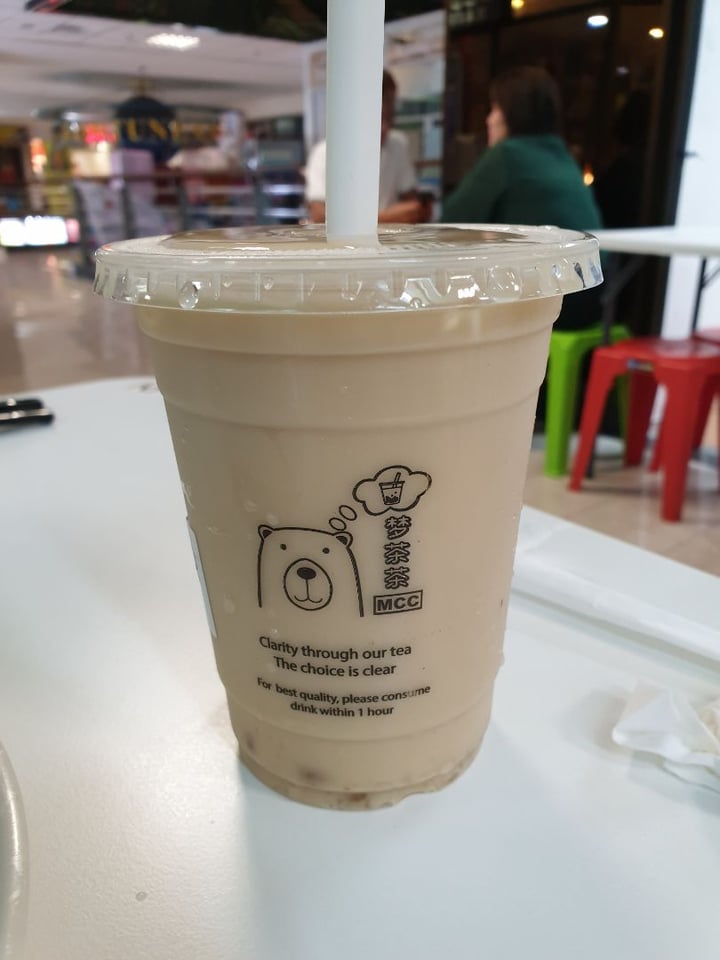 photo of Mong Cha Cha Cafe 梦茶茶 Earl Grey Black Sugar Boba Mylk Tea shared by @qiiminn on  11 Feb 2020 - review