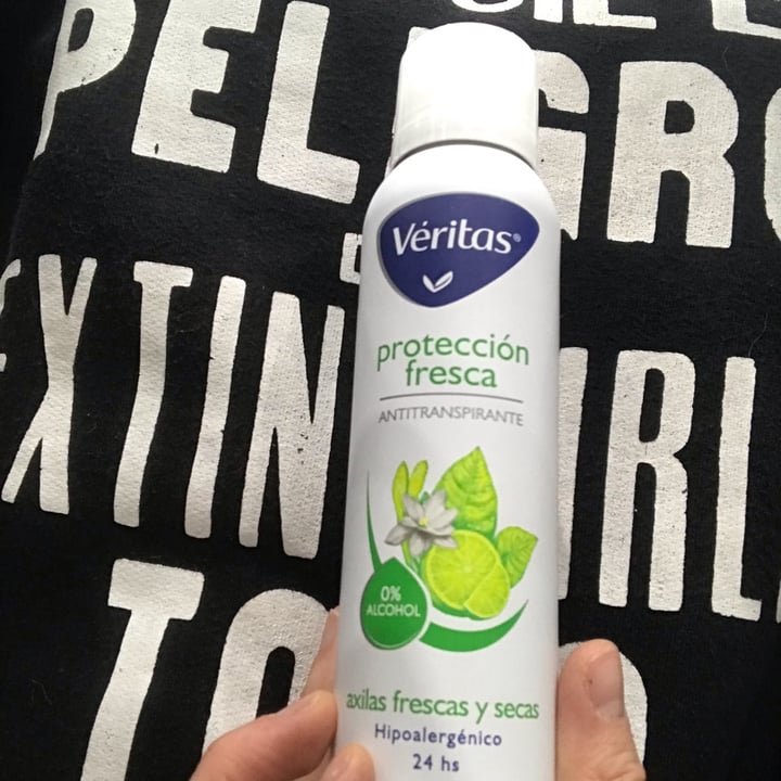 photo of Veritas Desodorante Protección Fresca shared by @kacerutti on  01 Aug 2022 - review