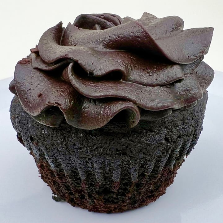photo of Shoofly Vegan Bakery and Cafe Blackout Cupcake shared by @pdxveg on  28 Dec 2021 - review