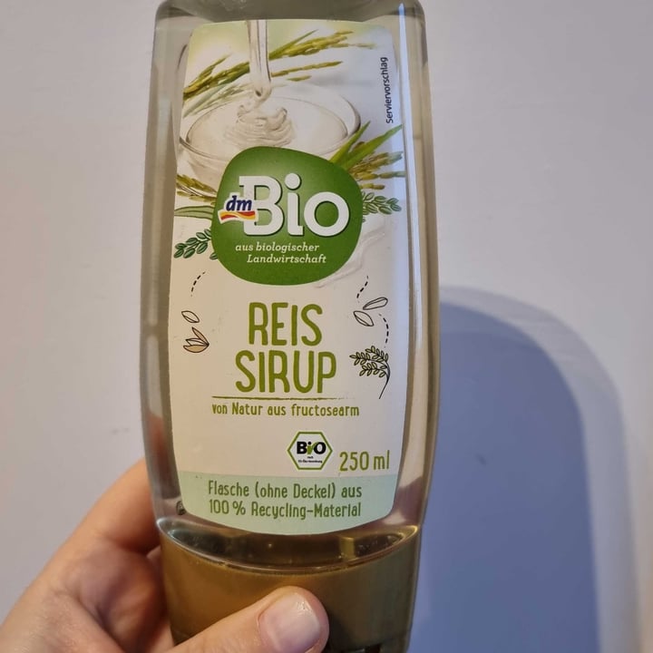 photo of dmBio Reis Sirup - Rice Syrup shared by @annapannafood on  12 Mar 2022 - review