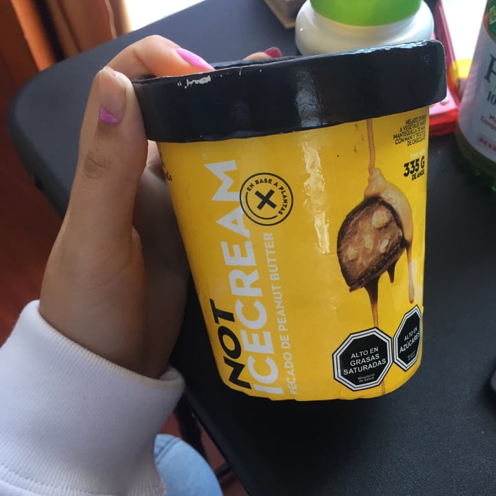 photo of NotCo Not Icecream Pecado de Peanut Butter shared by @lyssh on  21 Mar 2021 - review