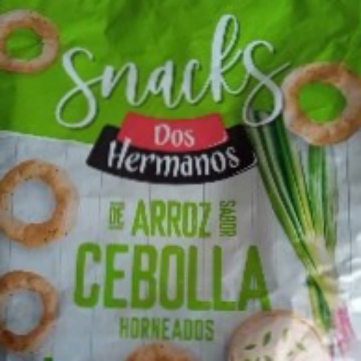photo of Dos hermanos Snack De Arroz Sabor Cebolla shared by @angeleslo on  25 Mar 2022 - review